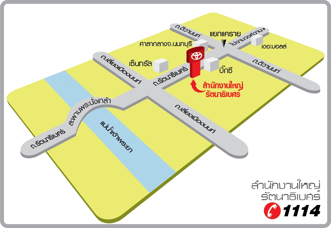 สำนักงานใหญ่ รัตนาธิเบศร์