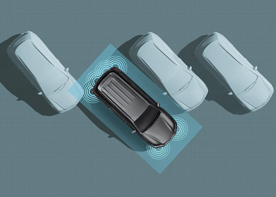 Park Sensor สัญญาณเตือนกะระยะ 6 ตำแหน่ง ช่วยระวังมุมอับสายตาเวลาจอดรถ