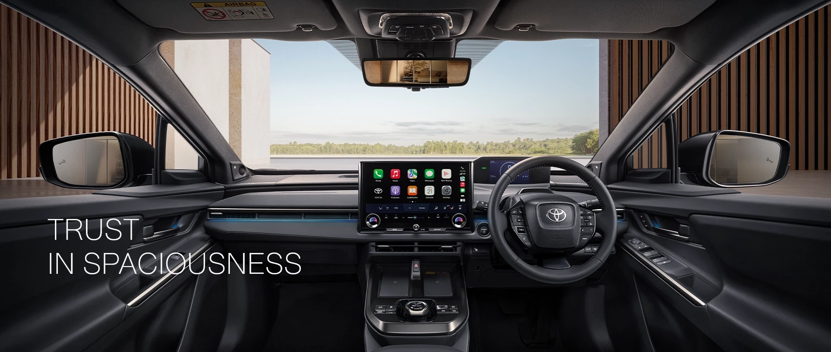 TOYOTA bZ4X TRUST IN SPACIOUSNESS