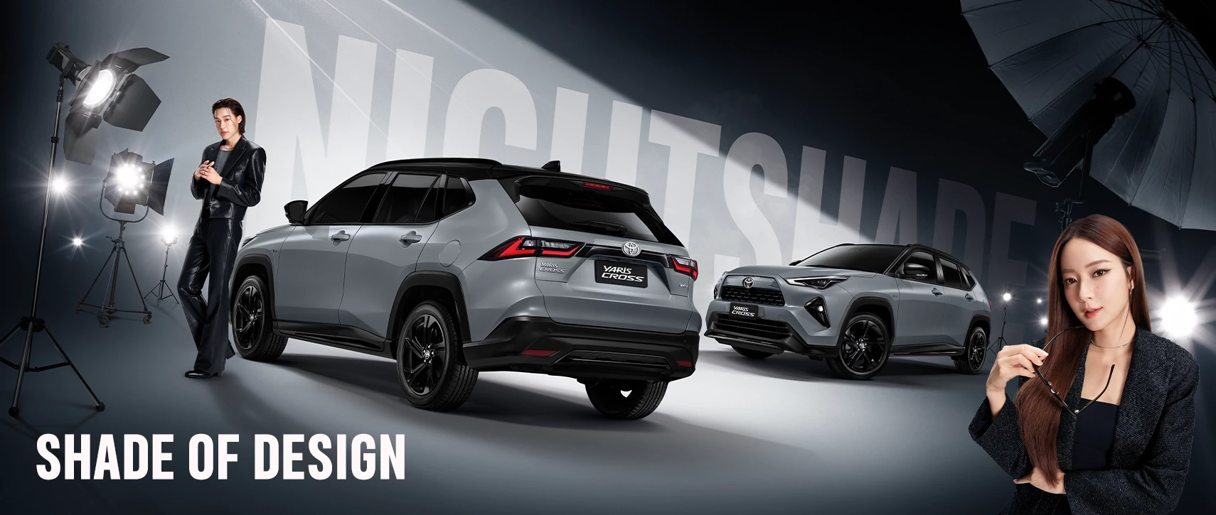 YARIS CROSS NIGHTSHADE SHADE OF DESIGN