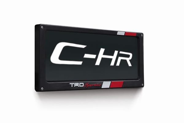 กรอบป้ายทะเบียน (แบบ TRD) / License Plate Frame (TRD)