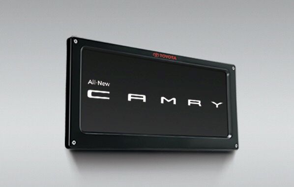 กรอบป้ายทะเบียน (แบบไม่สกรีนสี) / License {Plate Frame (No Screen)