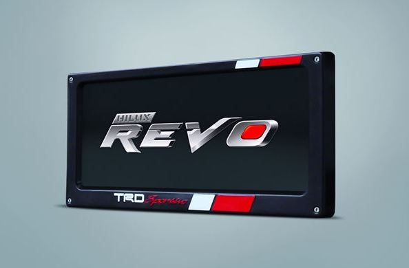 กรอกป้ายทะเบียน TRD / TRD License Plate Frame