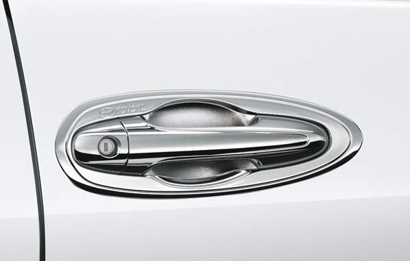 ชุดครอบที่จับประตู (โครเมียม) / Door Handle Cover (Chrome)