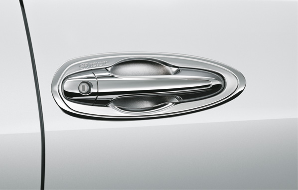 ชุดครอบที่จับประตูโครเมียม / Door Handle Cover Chrome