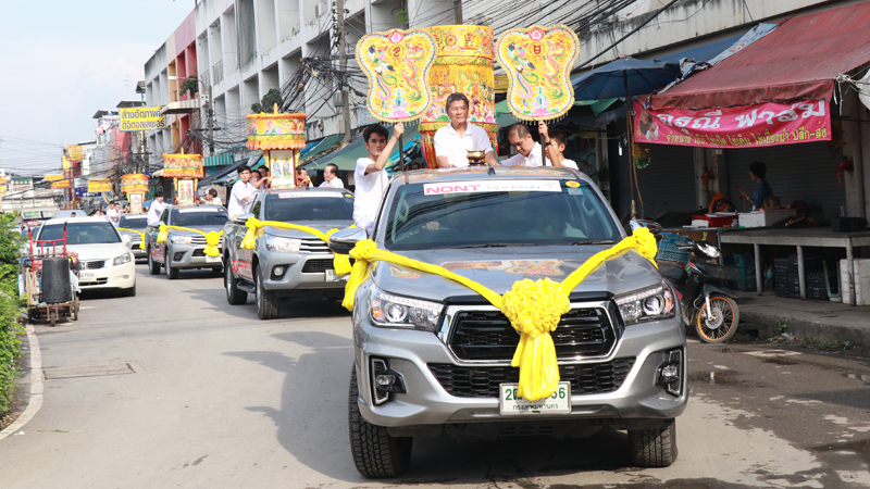 โตโยต้านนทบุรี ร่วมสนับสนุนเทศกาลกินเจมหาศีลบริสุทธิ์ ประจำปี 2561 วัดเล่งเน่ยยี่ จ.นนทบุรี