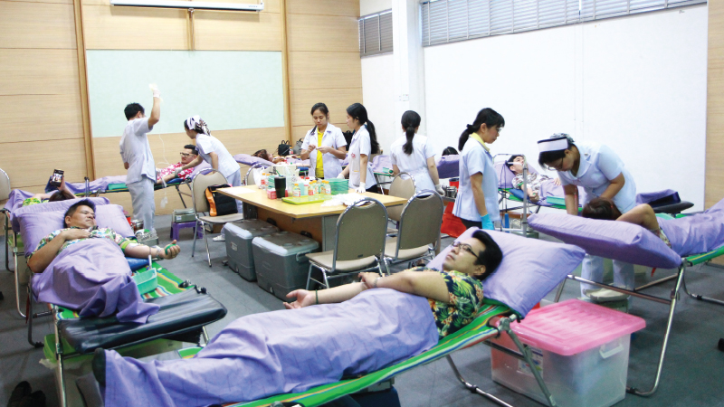 โตโยต้านนทบุรี ร่วมบริจาคโลหิตให้กับโรงพยาบาลพระนั่งเกล้า ครั้งที่ 1 ประจำปี 2562