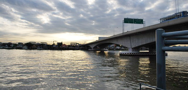 ปิดช่องจราจร เพื่อซ่อมสะพานพระราม 5 มิถุนายนนี้